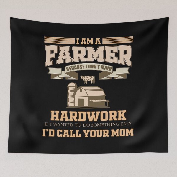 Item preview, Farmer farming farm tractor agriculture harvest agrarian gift designed and sold by design2try.