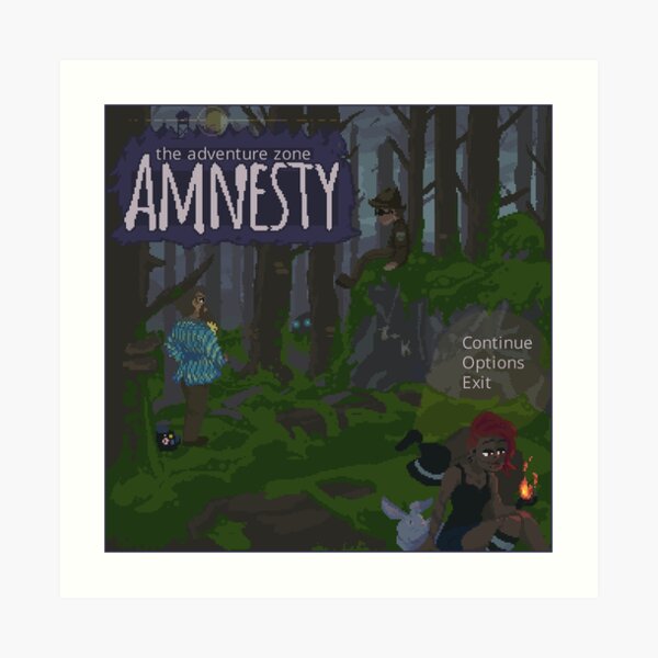TAZ: Amnesty - The Video Game Art Print