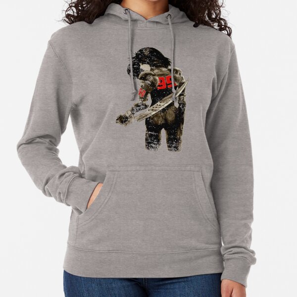 Manga Angel distressed Lightweight Hoodie