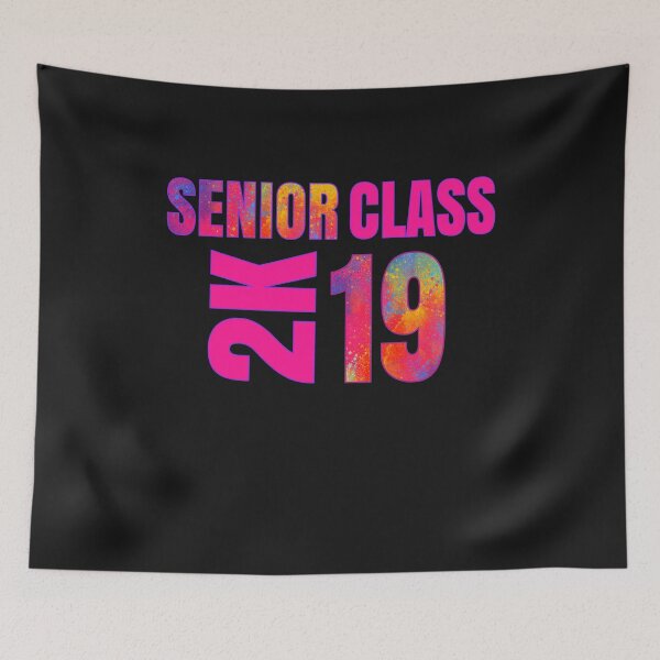 Item preview, Senior Class 2K Bright & Bold Pink Graduate 2019 designed and sold by Sapphire Star.