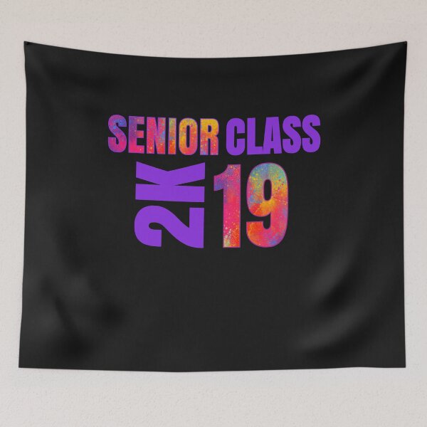 Item preview, Senior Class 2K Bright & Bold Purple Graduate 2019 designed and sold by Sapphire Star.