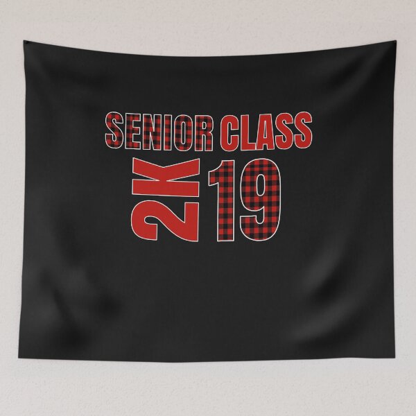 Item preview, Senior Class 2K Trendy Buffalo Plaid Graduate 2019 designed and sold by Sapphire Star.