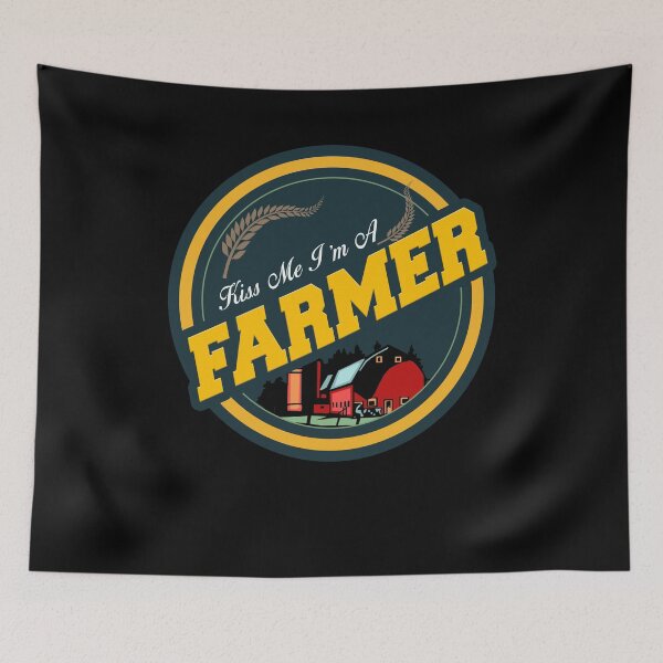 Item preview, Farmer farming farm tractor agriculture harvest agrarian gift designed and sold by design2try.