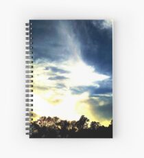 Sunset Trees Spiral Notebook