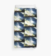 Sunset Trees Duvet Cover