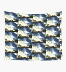 Sunset Trees Wall Tapestry
