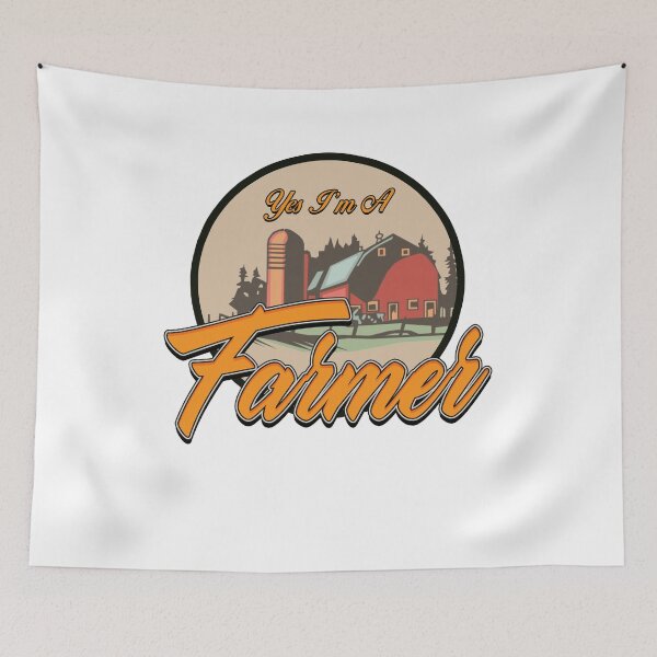 Item preview, Farmer farming farm tractor agriculture harvest agrarian gift designed and sold by design2try.