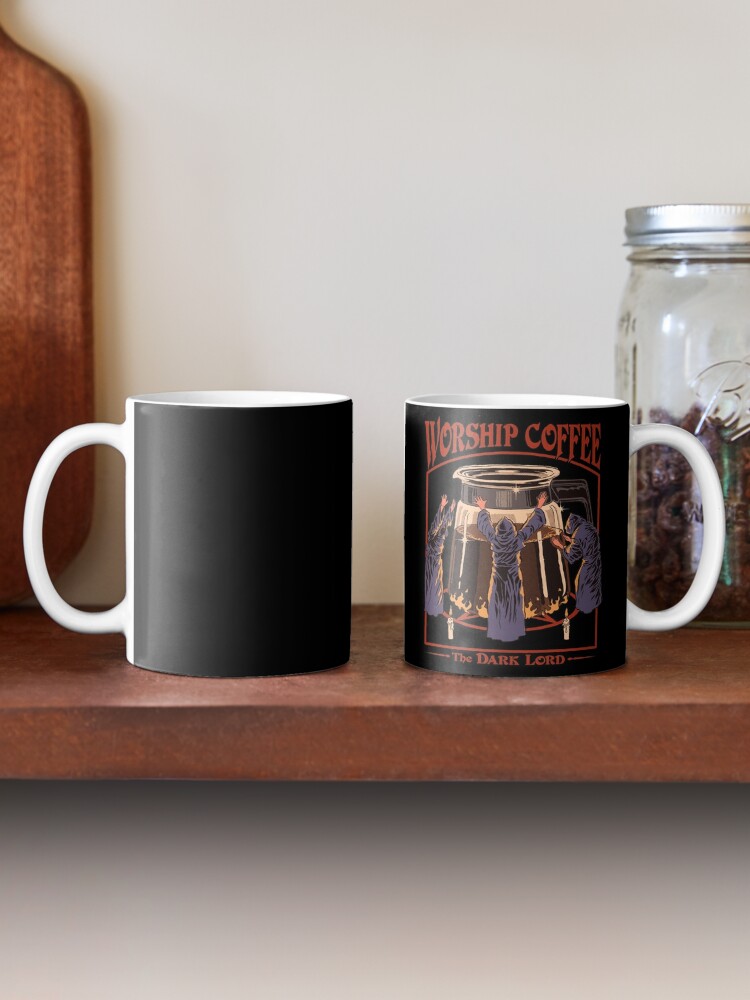 Alternate view of Worship Coffee Coffee Mug