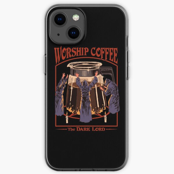 Worship Coffee iPhone Soft Case