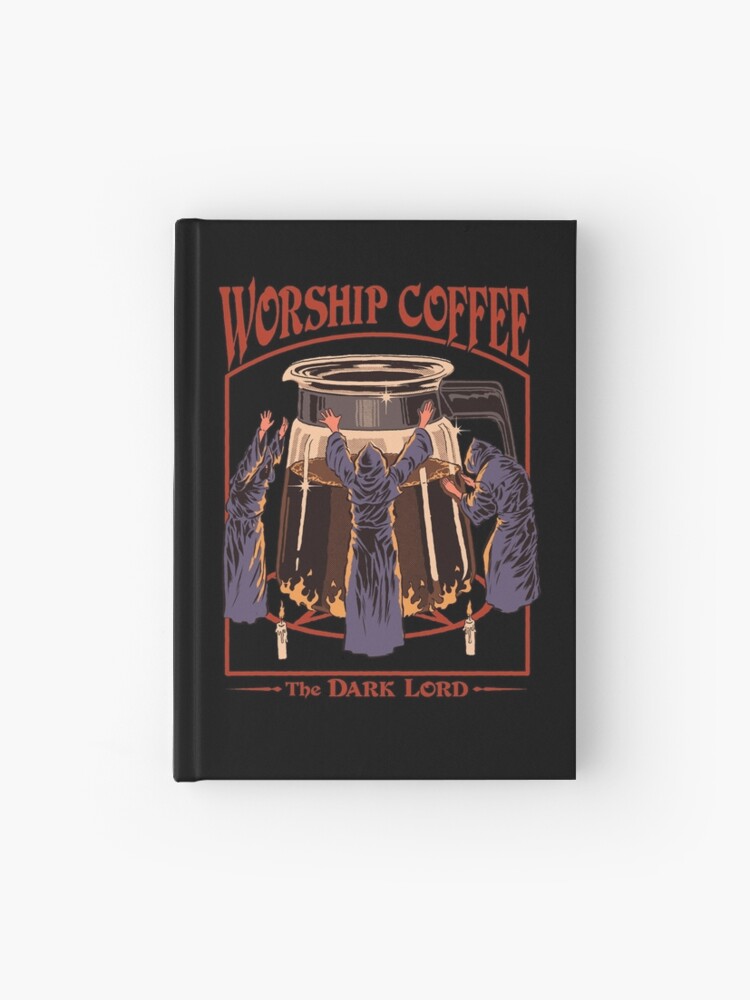 Thumbnail 1 of 3, Journal, Worship Coffee designed and sold by stevenrhodes.
