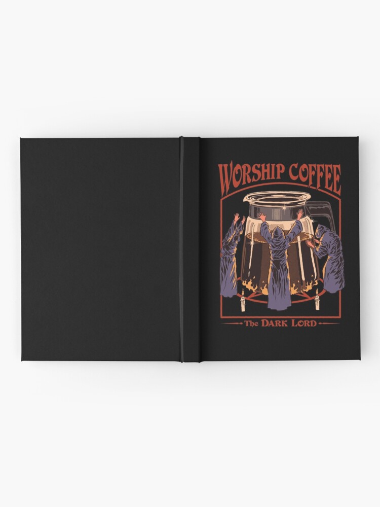 Thumbnail 2 of 3, Journal, Worship Coffee designed and sold by stevenrhodes.