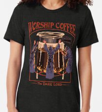 Anbetung Kaffee Vintage T-Shirt