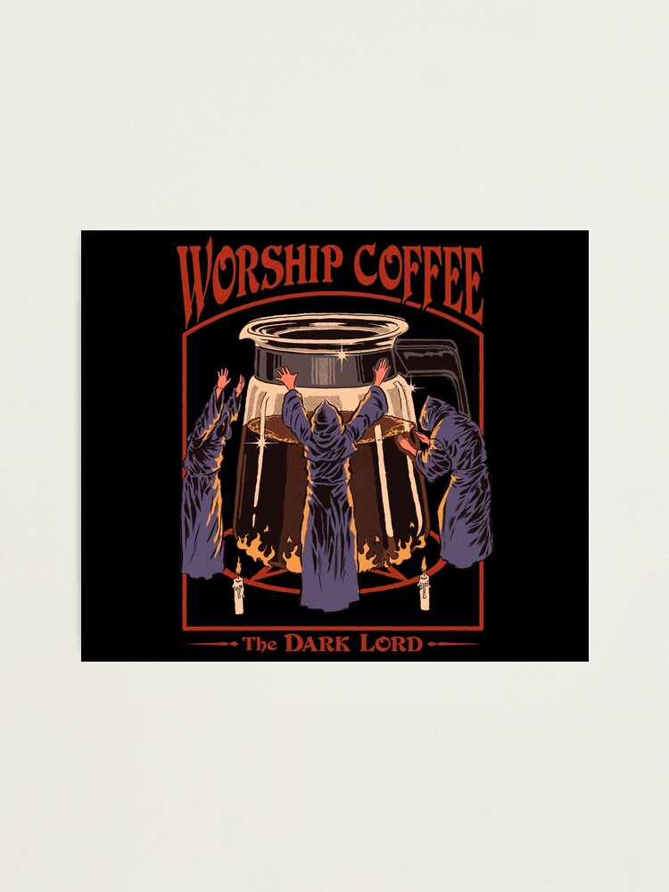 Thumbnail 2 von 3, Fotodruck, Anbetungskaffee designt und verkauft von stevenrhodes.