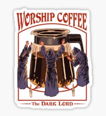 Anbetung Kaffee Sticker