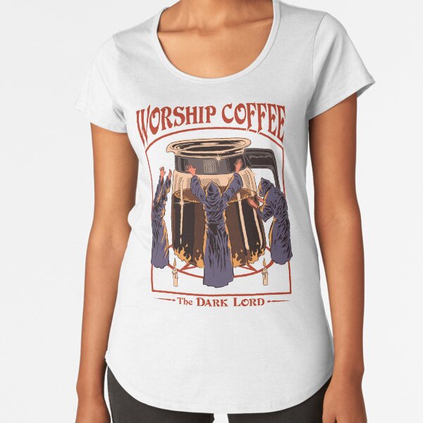 Worship Coffee Premium Scoop T-Shirt