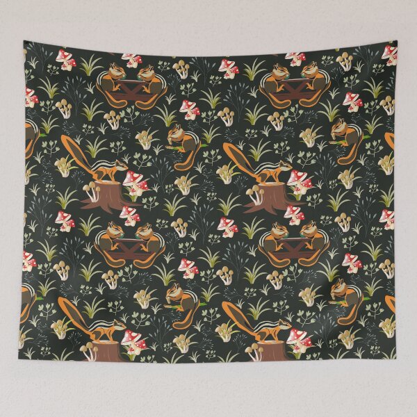 Item preview, Mischievous Chipmunks designed and sold by winkeltriple.