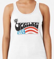OPRYLAND USA Grafikdesign Racerback Tank Top