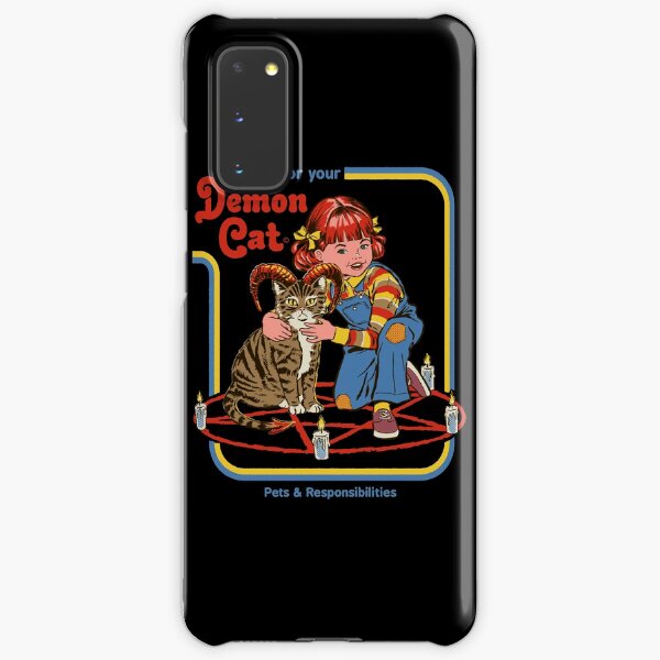 Caring For Your Demon Cat Samsung Galaxy Snap Case