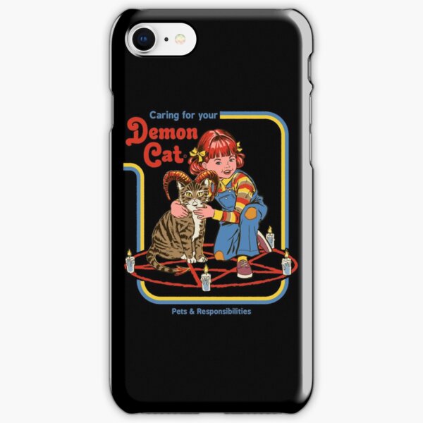 Caring For Your Demon Cat iPhone Snap Case