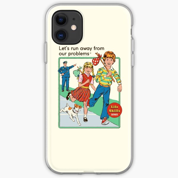 Let's Run Away iPhone Soft Case