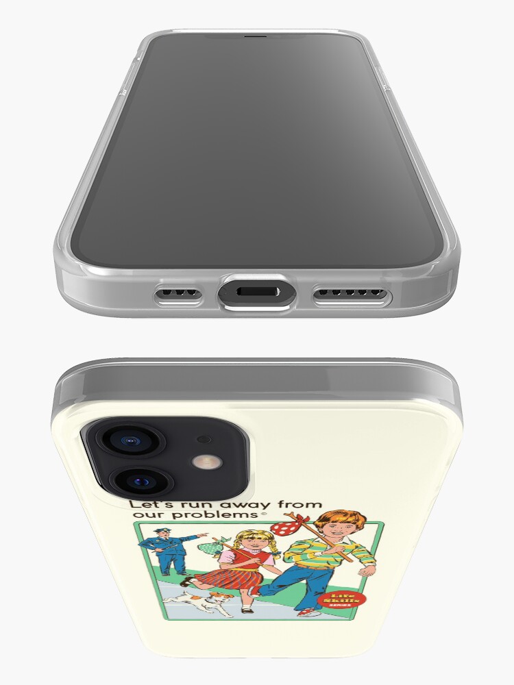 Alternate view of Let's Run Away iPhone Case & Cover