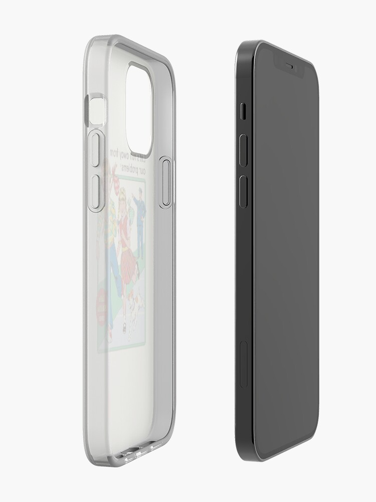 Alternate view of Let's Run Away iPhone Case & Cover