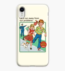 Let's Run Away iPhone XR Case