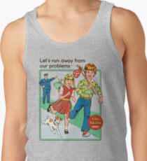 Let's Run Away Men's Tank Top
