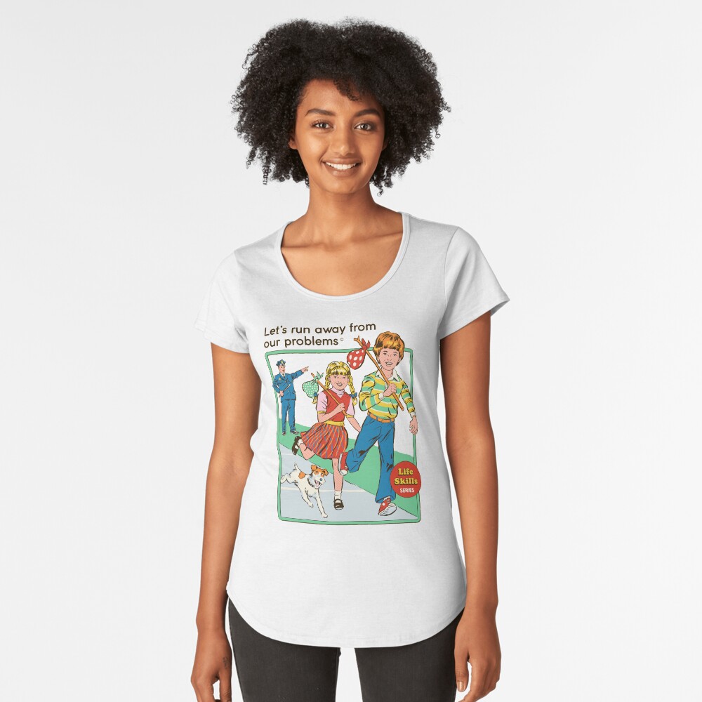 Item preview, Premium Scoop T-Shirt designed and sold by stevenrhodes.