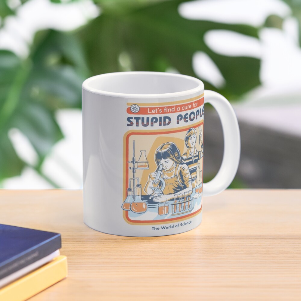 A Cure For Stupid People Coffee Mug