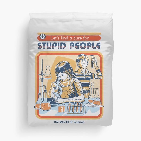 Una cura para la gente estúpida Funda nórdica