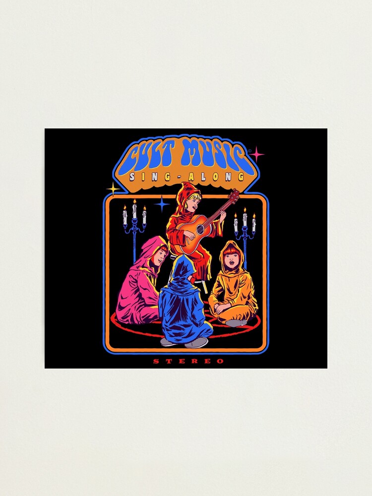 Alternate view of Cult Music Sing-Along Photographic Print