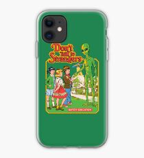 Don't Talk To Strangers iPhone Case