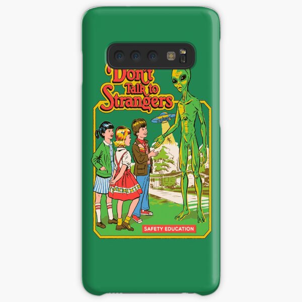 Don't Talk To Strangers Samsung Galaxy Snap Case