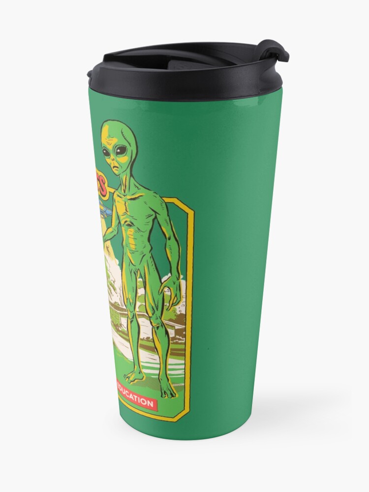 Alternate view of Don't Talk To Strangers Travel Mug