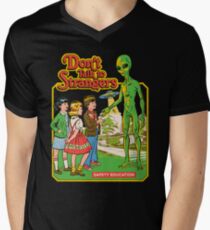 Don't Talk To Strangers V-Neck T-Shirt