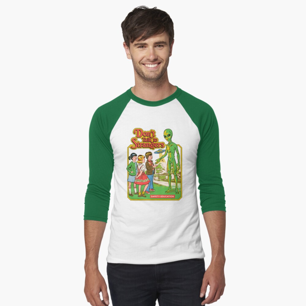 Item preview, Baseball ¾ Sleeve T-Shirt designed and sold by stevenrhodes.
