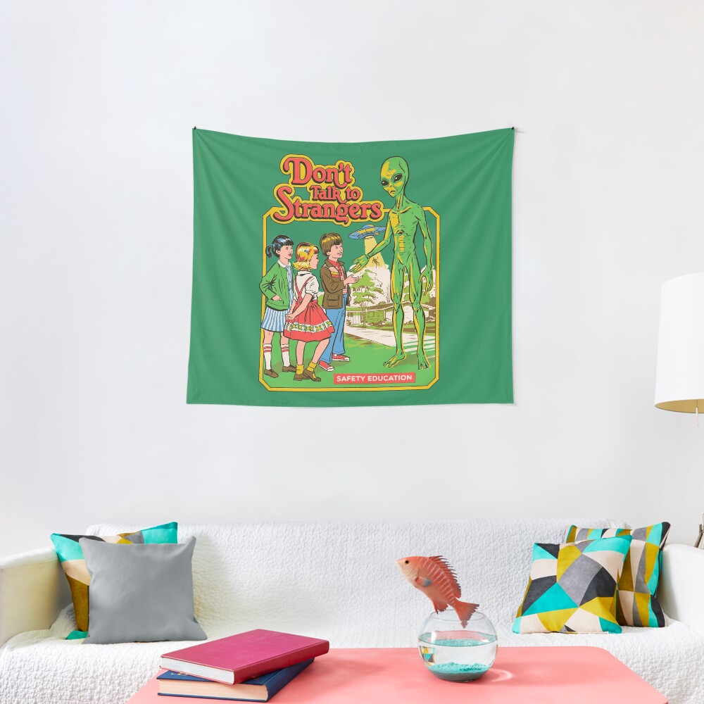 Don't Talk To Strangers Tapestry