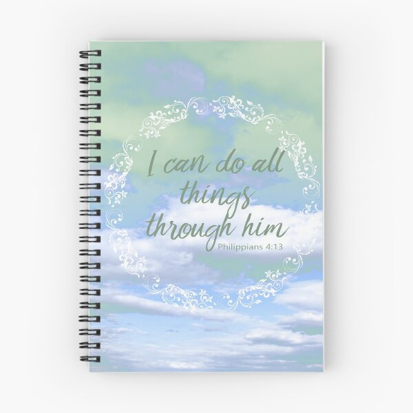 Item preview, All Things Through Him  designed and sold by 3QuartersToday.