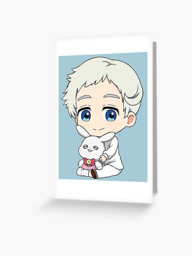 Norman (The Promised Neverland) - White Background | Greeting Card