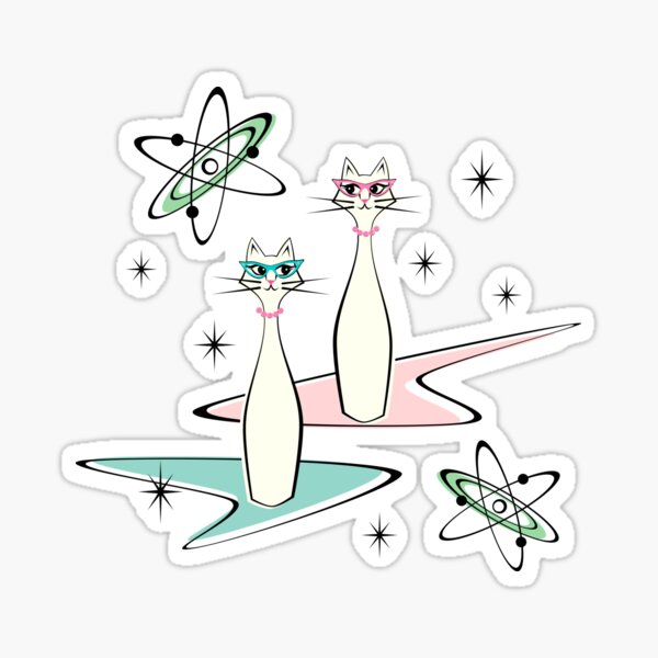 Item preview, Atomic Cat Field designed and sold by studioxtine.