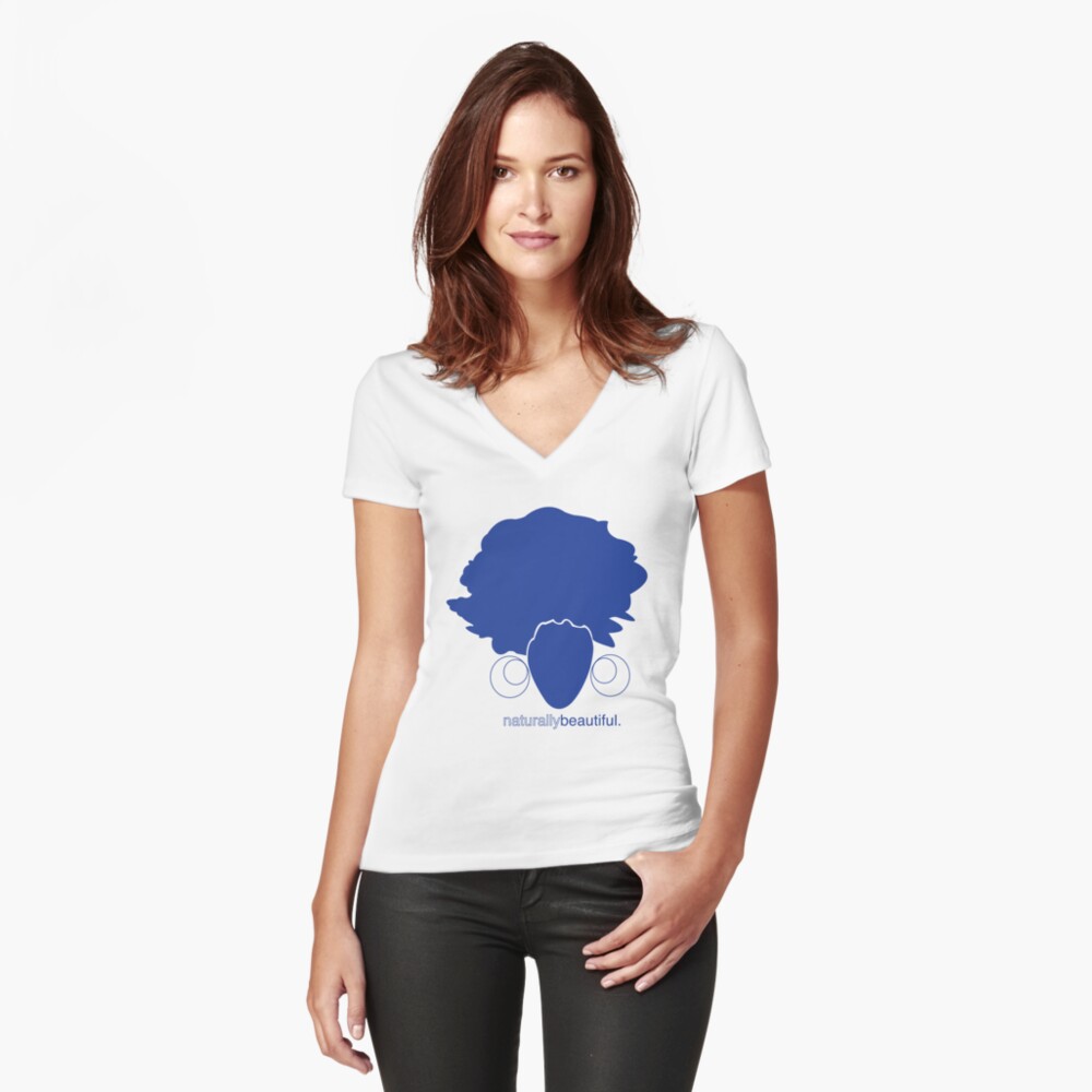 Item preview, Fitted V-Neck T-Shirt designed and sold by RenegadeBhavior.