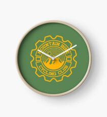 Mountain bike cycling club Clock