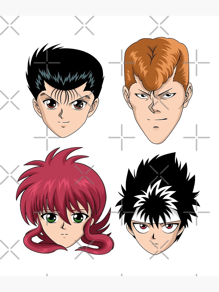 yu yu hakusho yusuke hiei kurama