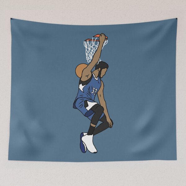 Item preview, Karl-Anthony Towns Slam Dunk designed and sold by RatTrapTees.