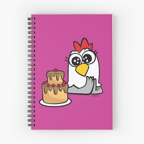 Item preview, Birthday / anniversary celebration with GINA the chicken designed and sold by Kokonuzz.