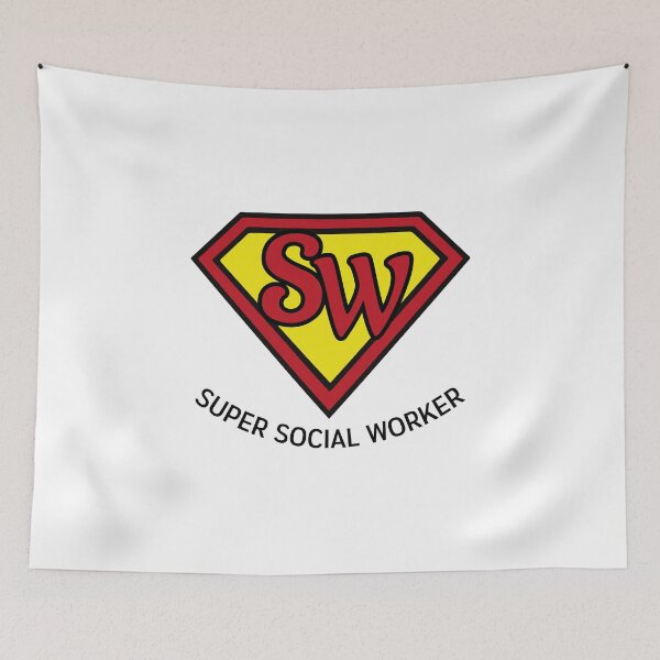 Item preview, Social Worker Funny designed and sold by Seas Wanda.