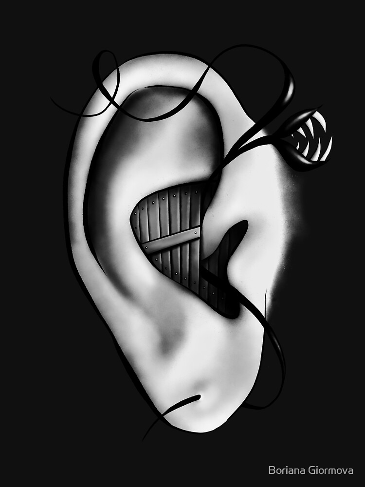 Ear Monster Weird Art by azzza