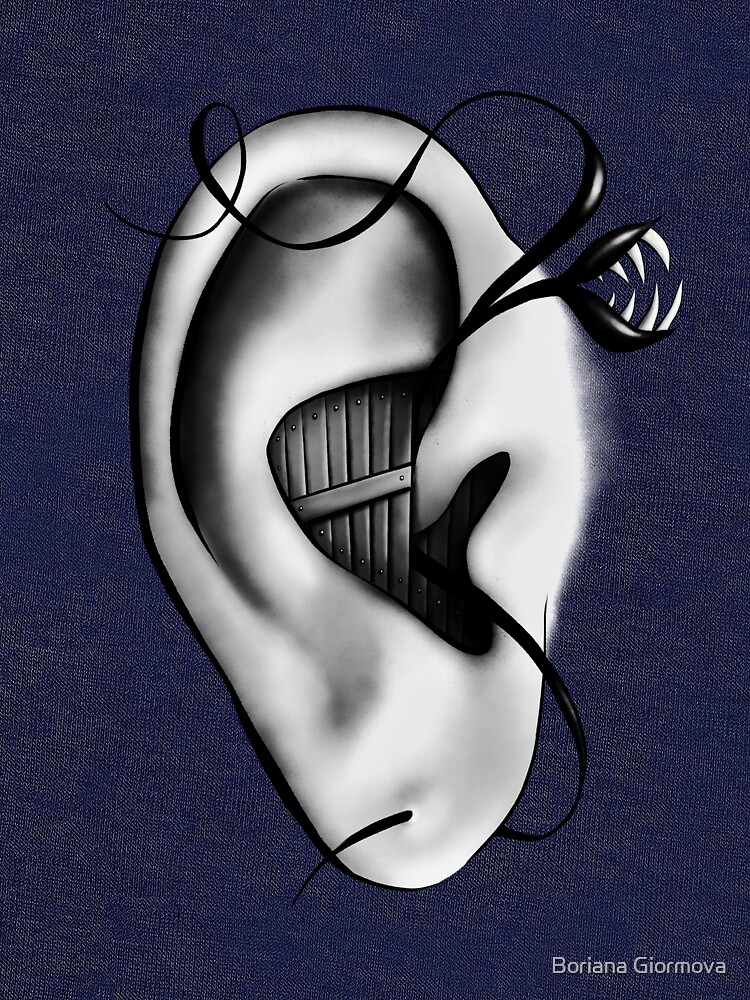 Ear Monster Weird Art by azzza