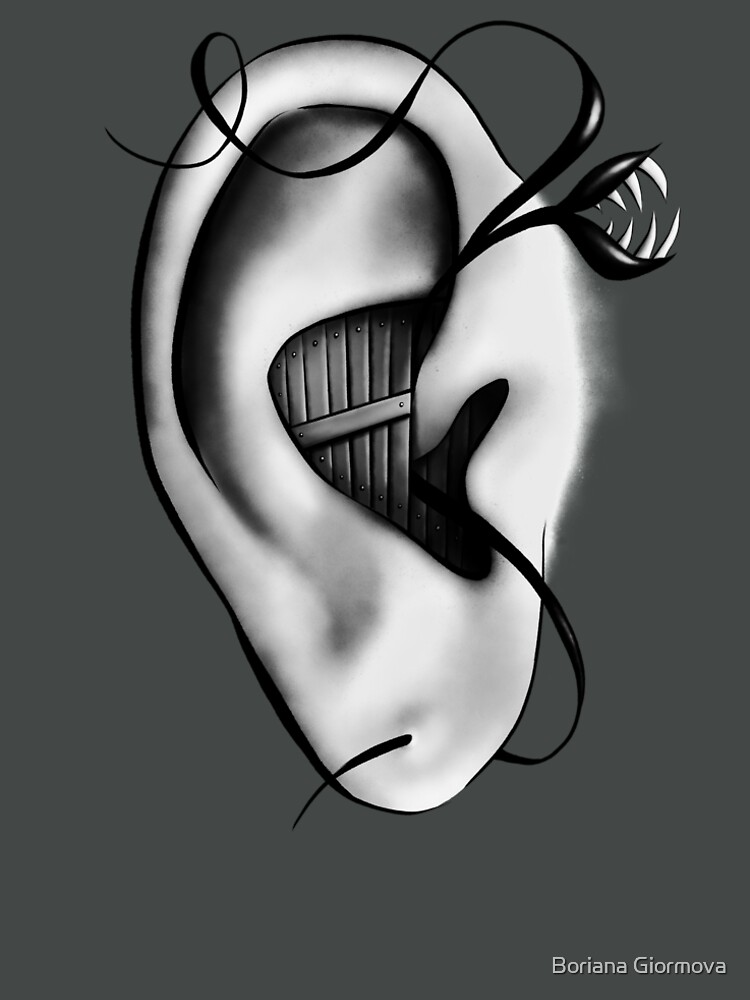 Ear Monster Weird Art by azzza